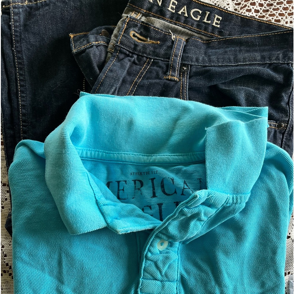 American eagle boot cut jeans 32x34